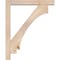 Ekena Millwork Imperial Block Smooth Bracket w/ Offset Brace, Douglas Fir, 5 1/2"W x 36"D x 44"H BKT0604X36X44IMP05SDF - alternate 2